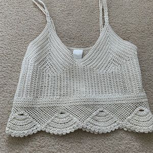 H&M Crochet Tank Top